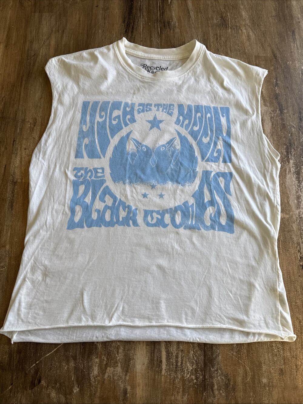 Recycled Karma The Black Crowes “High as the Moon” Muscle Tank Graphic Tee Small